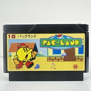 ★何点でも送料１８５円★ 10 パックランド PAC-LAND ファミコン ホ12レ即発送 FC ソフト 動作確認済み