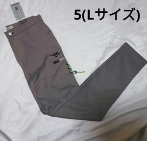 新品 ラッセルノ ゴルフ メンズ ロングパンツ 5サイズ Lサイズ グレー 灰色 春夏パンツ Russelno Golf 