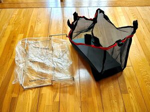 kaitou テーブルサイドラック メッシュバッグ付き アウトドア キャンプ 収納ラック カゴ サイドポケット　未使用