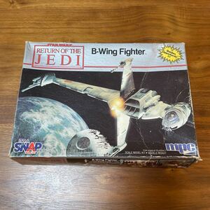 STARWARS Star Wars plastic model B-Wing Fighter MPC not yet constructed America made that time thing 