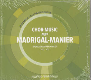 アレクサンダーシュナイダー ALEXANDER SCHNEIDER CHOR-MUSIC AUFF MADRIGAL-MANIER