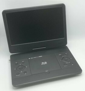 アグレクション 14インチ フルセグ対応 ポータブルブルーレイディスクプレーヤー 充電バッテリー搭載