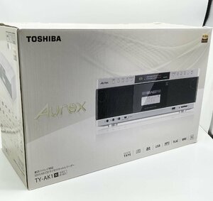 東芝 ハイレゾ CDラジカセ SD/USB/CD-RW対応 Aurex TY-AK1(N) サテンゴールド