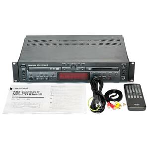 [240316] рабочее состояние подтверждено TASCAM MD-CD1MK3 MD/CD combination панель / плеер 