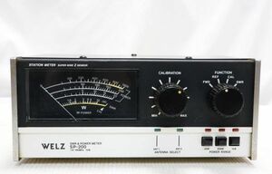 WELZ　SP-200　1.8～160MHz　1KW　SWR＆パワー計　アンテナ切替器搭載