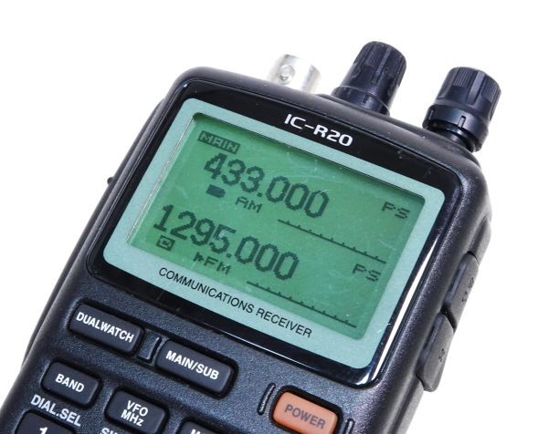 ICOM IC-R20広帯域受信機 ジャンク - 受信機 ICOM IC-R20広帯域受信機 ジャンク - 受信機