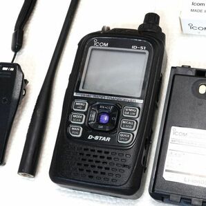 ICOM ID-51 GPS搭載 デジタル・アナログ 144/430MHz 5W D-STARの画像5