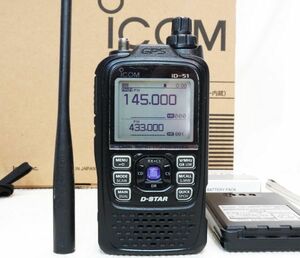 ICOM ID-51 GPS installing digital * analogue 144/430MHz 5W D-STAR