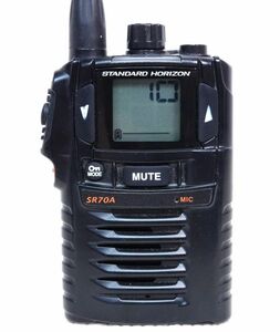 STANDARD SR70A special small electric power transceiver 47ch professional specification waterproof * dustproof 