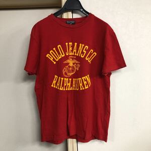 ラルフローレン 海軍 Tシャツ M POLO JEANS CO ralhp lauren USMC 海兵隊 半袖