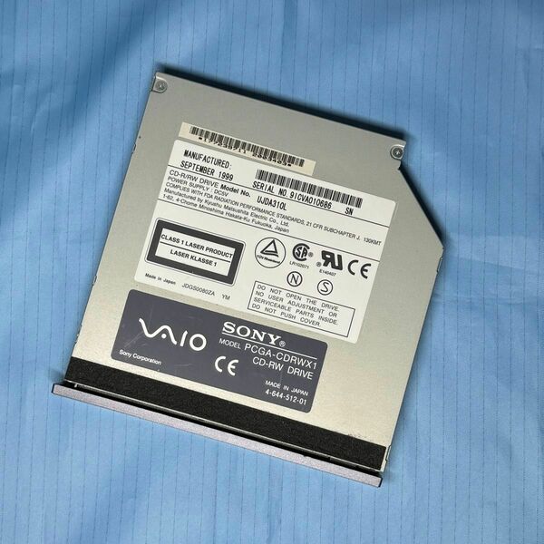 ［CD-ROM③］ SONY VAIO PCGA-CDRWX1 CD-R/RWドライブ【ジャンク品】