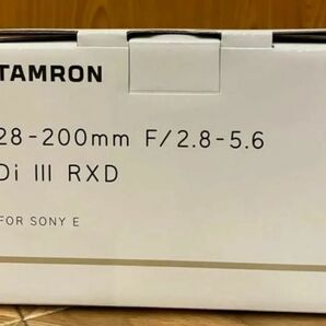 TAMRON Sony Eマウント 28-200mm F/2.8-5.6 Di III RXD A071 新品未開封