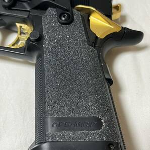 1円〜動作未確認 TOKYO MARUI 東京マルイ OPS-M.R.P CAL.45 ガスガン ジャンク扱い トリジコンドットサイトetcおまけ付きの画像7