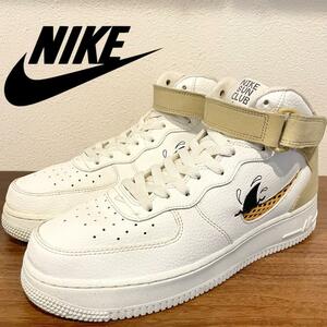 NIKE AIR FORCE 1 MID 07 LV8 NN ナイキ エア フォース ワン ミッド ホワイト DM0119-100 メンズ ハイカットスニーカー 27cm 