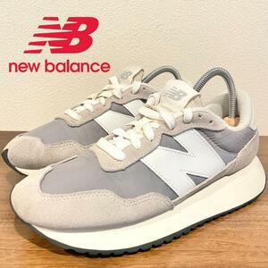 NEW BALANCE ニューバランス MS237RCS グレー レディース ローカットスニーカー カジュアル 23cm 