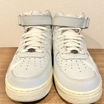 NIKE AIR FORCE 1 MID '07 PRM PHOTON DUST ナイキ エア フォース ワン ミッド DQ8645-045 メンズ ハイカットスニーカー 27.5cm_画像2