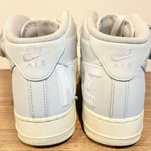 NIKE AIR FORCE 1 MID '07 PRM PHOTON DUST ナイキ エア フォース ワン ミッド DQ8645-045 メンズ ハイカットスニーカー 27.5cm_画像4