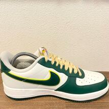 NIKE AIR FORCE 1 07 LV8 SAIL NOBLE GREEN ナイキ エア フォース ワン メンズ ホワイトグリーン FD0341-133 美品 26cm _画像5