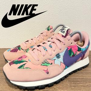 NIKE WMNS AIR PEGASUS 83 PRINT Nike воздушный Pegasus 83 цветок принт 725079-601 женский low cut спортивные туфли 23.5cm прекрасный товар 