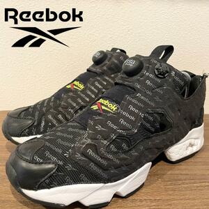 Reebok INSTAPUMP FURY OG Reebok Pump Fury black men's EG1753 low cut sneakers 26.5cm