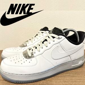 NIKE W AIR FORCE 1 '07 SE WHITE SILVER ナイキ エア フォース ワン ホワイトシルバー DX6764-100 ローカットスニーカー 29cm 