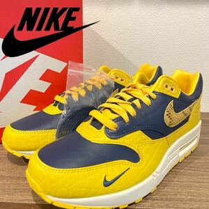 NIKE W AIR MAX 1 PRM MIDNIGHT NAVY ナイキ エア マックス ワン プレミアム FJ5479-410 メンズ ローカットスニーカー 新品未使用 28cm