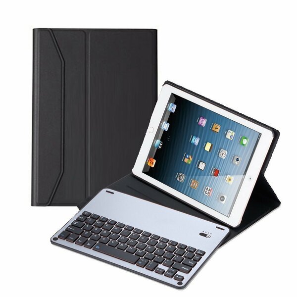 【新品・ブラック】iPad Pro 9.7キーボードケース Bluetooth ワイヤレスキーボード 分離可能 iPad/iPad9.7/iPad Pro 9.7/Air2/Air対応