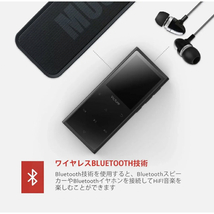 新品☆Victure M5X MP3プレーヤー 16GB Bluetooth FMラジオ ロスレスサウンド 軽量 最大128GB Micro SDカードサポート_画像6