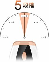 【送料無料】Malanzs 脱毛器 IPL冷感脱毛 光脱毛器 ムダ毛処理 光美容器 全身脱毛 男女兼用 家庭用 99万回照射 5段階調節_画像9