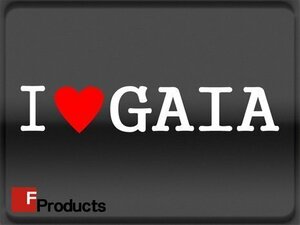 Fproducts アイラブステッカー■GAIA/アイラブ ガイア