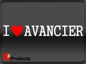 Fproducts アイラブステッカー■AVANCIER/アイラブ アヴァンシア