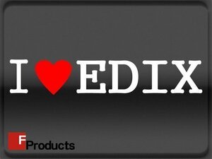 Fproducts アイラブステッカー■EDIX/アイラブ エディックス