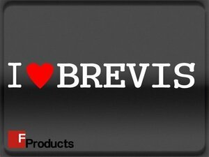 Fproducts アイラブステッカー■BREVIS/アイラブ ブレビス