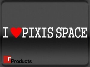 Fproducts アイラブステッカー■PIXIS SPACE/アイラブ ピクシススペース