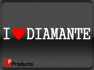 Fproducts アイラブステッカー■DIAMANTE/アイラブ ディアマンテ