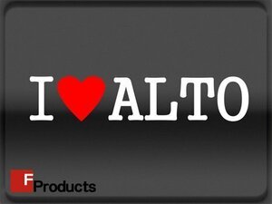 Fproducts アイラブステッカー■ALTO/アイラブ アルト