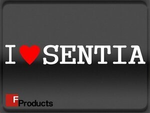 Fproducts アイラブステッカー■SENTIA/アイラブ センティア