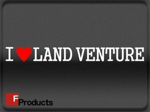 Fproducts アイラブステッカー■LAND VENTURE/アイラブ ランドベンチャー