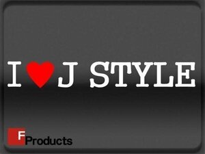 Fproducts アイラブステッカー■J STYLE/アイラブ Ｊスタイル