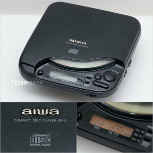  portable CD player aiwa XP-3 reproduction OK body only [0519]