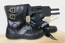 編上靴　出動靴　半長靴　ブーツ　日本製　Police Boots　Simon_画像1