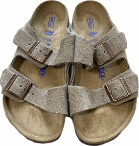 BIRKENSTOCK ビルケンシュトック Arizona アリゾナ スエード レザー サンダル サイズ36 23.0センチ 美品