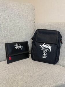 ステューシー　STUSSY ショルダーバッグ　財布　2点セット　新品未使用