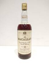 1円～☆【THE MACALLAN years 12 old 750ml 43%】未開栓/マッカラン12年/シングルハイランドモルト/旧ボトル/760ml/古酒/日本ケミコ☆_画像1