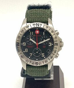 WENGER Wenger men's clock military watch nylon belt quarts chronograph 536.0778