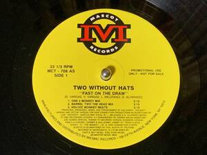 TWO WITHOUT HATS ♪FAST ON THE DRAW US オリジナル 