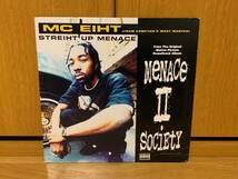 MC EIHT ♪STREIHT UP MENACE US オリジナル_画像1