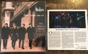 The Beatles / The Beatles’ Radio Sessions 1962 - 65 / 2CD / Alternate “Live At The BBC” / Limited Edition No.00046 / Masterdusc