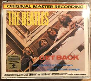 究極限定マスターディスク2CD / The Beatles / Get Back: Limited Edition 2CD Package “Get Back” and “Apple Rooftop Concert” from