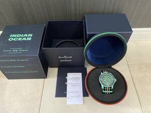  Swatch Blancpain Swatch BLANCPAIN collaboration selling out postage included unused accessory, guarantee certificate equipped 